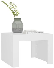 Mesa de centro 50x50x35 cm derivados madeira branco