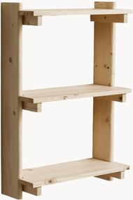 Estante de parede em madeira de pinho Beam