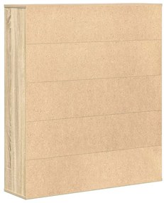 Estante 89x24x101,5 cm derivados de madeira carvalho sonoma