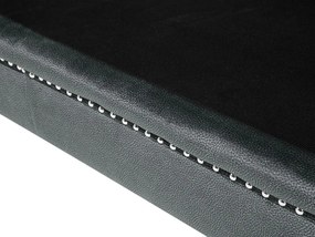 Sofá 3 lugares em veludo cinzento GAULA Beliani