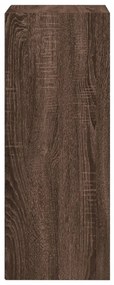 Estante 40x30x77 cm derivados de madeira carvalho castanho