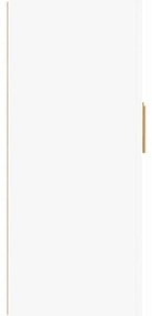 Móveis de parede 2 pcs derivados de madeira branco