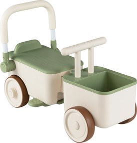 Andador Infantil 3 em 1, 67,5 x 28 x 35 cm, Pega Dobrável, Verde
