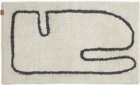 Tapete de banho em algodão orgânico lavável Lay