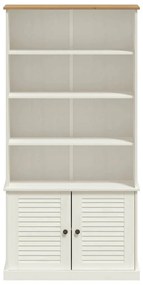 Estante VIGO 85x35x170 cm madeira de pinho maciça branco