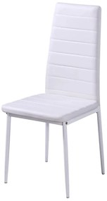 Conjunto mesa de jantar 5 pcs preto e branco
