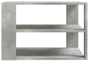 Mesa de centro 59,5x59,5x40 cm derivados madeira cinza-cimento