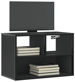 Móvel para TV 60x31x39,5 cm derivados de madeira/metal preto