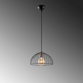 Candeeiro Telkure – Preto Antique – 31 x 31 x 105 cm