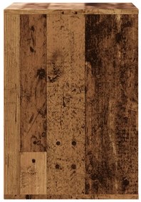 Cómoda com 3 Gavetas - 60x41x58 cm - derivados de madeira - madeira rú