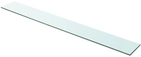 Prateleiras 2 pcs 100x12 cm vidro transparente