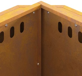 Fogueira Sem Fumaça vidaXL 48x48x51 cm Aço Resistente às Intempéries