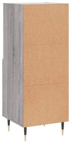 Aparador 34,5x34x90 cm derivados de madeira sonoma cinzento