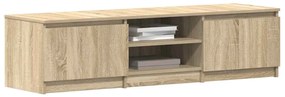 Móvel de TV 140x40x35,5 cm derivados de madeira carvalho sonoma