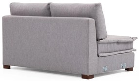 Sofá de Canto Lena – Cinzento Claro – 296 x 350 x 190 cm