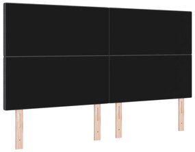 Cabeceira vidaXL Design Simples Cinza Escuro 180 cm Tecido de Veludo