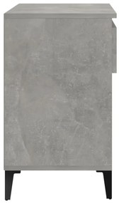 Sapateira 70x36x60 cm derivados de madeira cinzento cimento