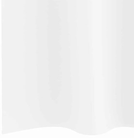 Cortinas com cortinas 2 pcs Branco Puro 245 x 140 cm Poliéster