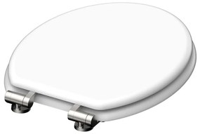 429412 SCHÜTTE Assento de sanita WHITE núcleo de madeira