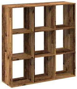 Estante divisória 102x29x103,5 cm deriv. madeira madeira velha