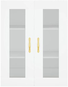 Armário alto 69,5x34x180 cm derivados de madeira branco