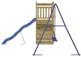 Conjunto de brincar para exterior madeira de pinho impregnada