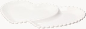 Pratos duplos em porcelana Pearl, conjunto de 6