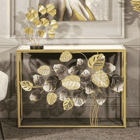MESA CONSOLA LEAVY MULTICOLORIDA 108X36,8X80 CM