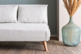 Sofá-Cama 2 Lugares Folde – Branco – 120 x 180 cm