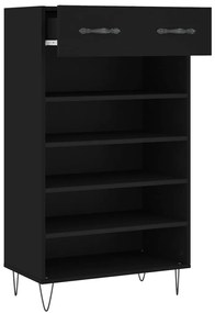 Sapateira 60x35x105 cm derivados de madeira preto
