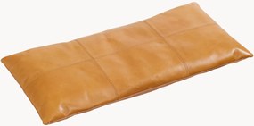Almofada de assento artesanal em couro Rib
