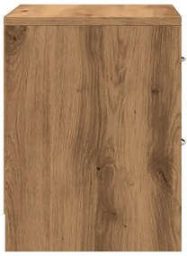 Mesa de cabeceira 2 pcs derivados de madeira carvalho artisiano