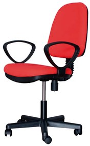 Cadeira Operativa Makro Giro Plus Vermelho