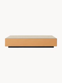 Mesa de centro artesanal de vidro espelhado Mirror, L 80 cm