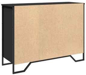 Aparador 101x35,5x74,5 cm derivados de madeira preto