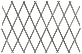 Cercas em treliça 5 pcs 180x60 cm abeto maciço cinzento