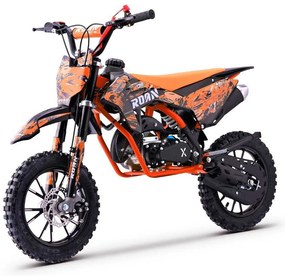 MINI MOTO Crianças MINICROSS gasolina 49cc Roan CRF 10/10" 3.5cv Laranja