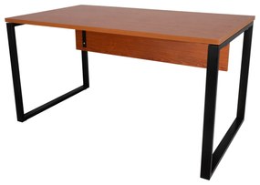 Secretária 1200x800x740mm – Kclose Cinza / Cerejeira