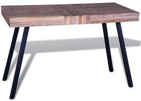 Mesa de teca reciclada