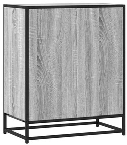 Aparador 62x35x76 cm derivados de madeira cinzento sonoma
