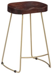 Bancos de bar Gavin 2 pcs madeira mangueira maciça