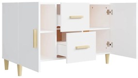 Aparador 100x36x60 cm derivados de madeira branco