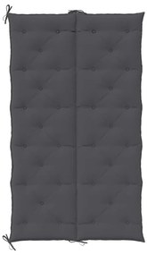 Almofadão banco jardim 180x(50+50)x7cm tecido oxford antracite