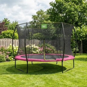 Trampolim redondo Silhouette ø305 cm - rosa