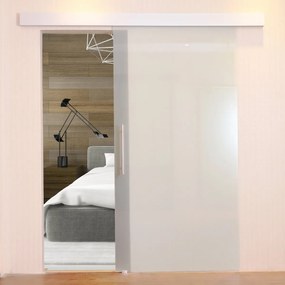 HomCom Porta de Correr Deslizante-Vidro 102,5 x 205 cm