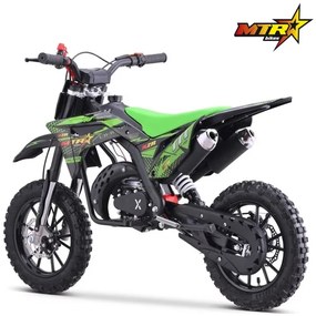 Mini Moto Infantil Gasolina 50 CC MTR Minicross XZR 2025 C/ Limitador Verde
