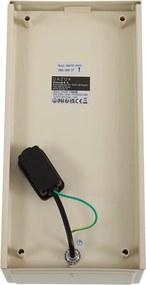 Lanterna de parede exterior clássica bege IP44 - Rotterdam