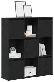 vidaXL Estante 89x24x101,5 cm derivados de madeira carvalho preto
