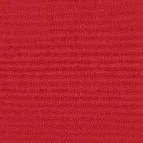 Toldo lateral retrátil 140x1200 cm vermelho