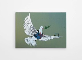Pintura Decorativa em Tela WY15 – Multicolor – 70 x 100 cm
